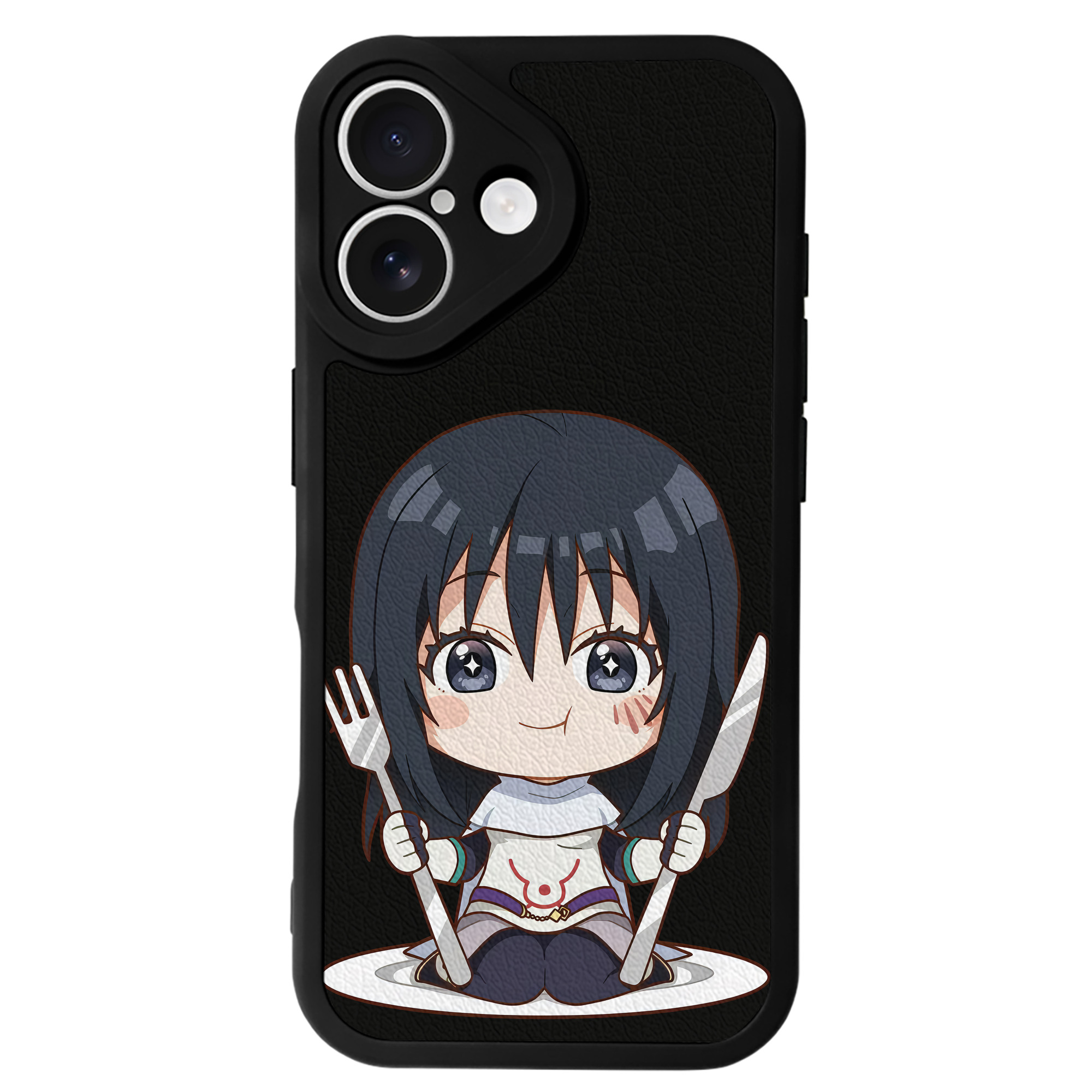 （画像用） 転スラ Regarding Reincarnated to Slime 【iPhone 16シリーズ対応】シリコンスマホケース（レザー調） 材質：シリコン